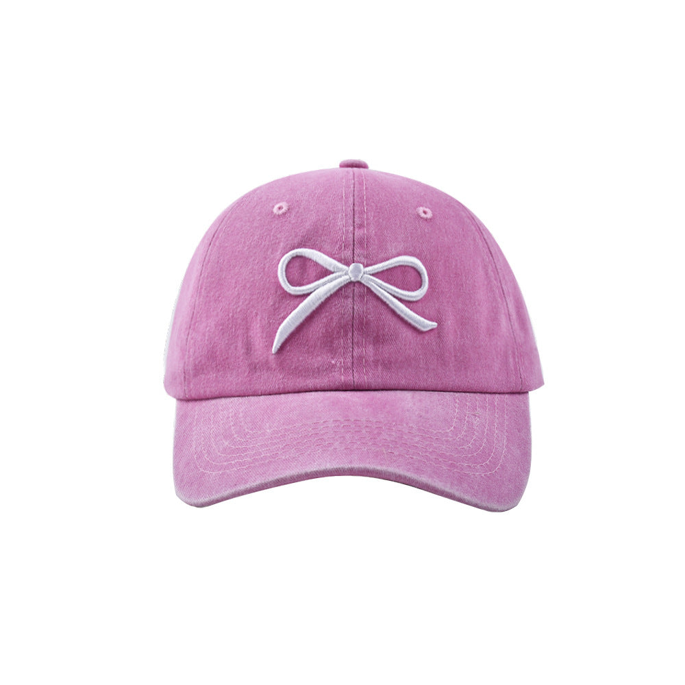 Wholesale Bow Embroidered Baseball Cap